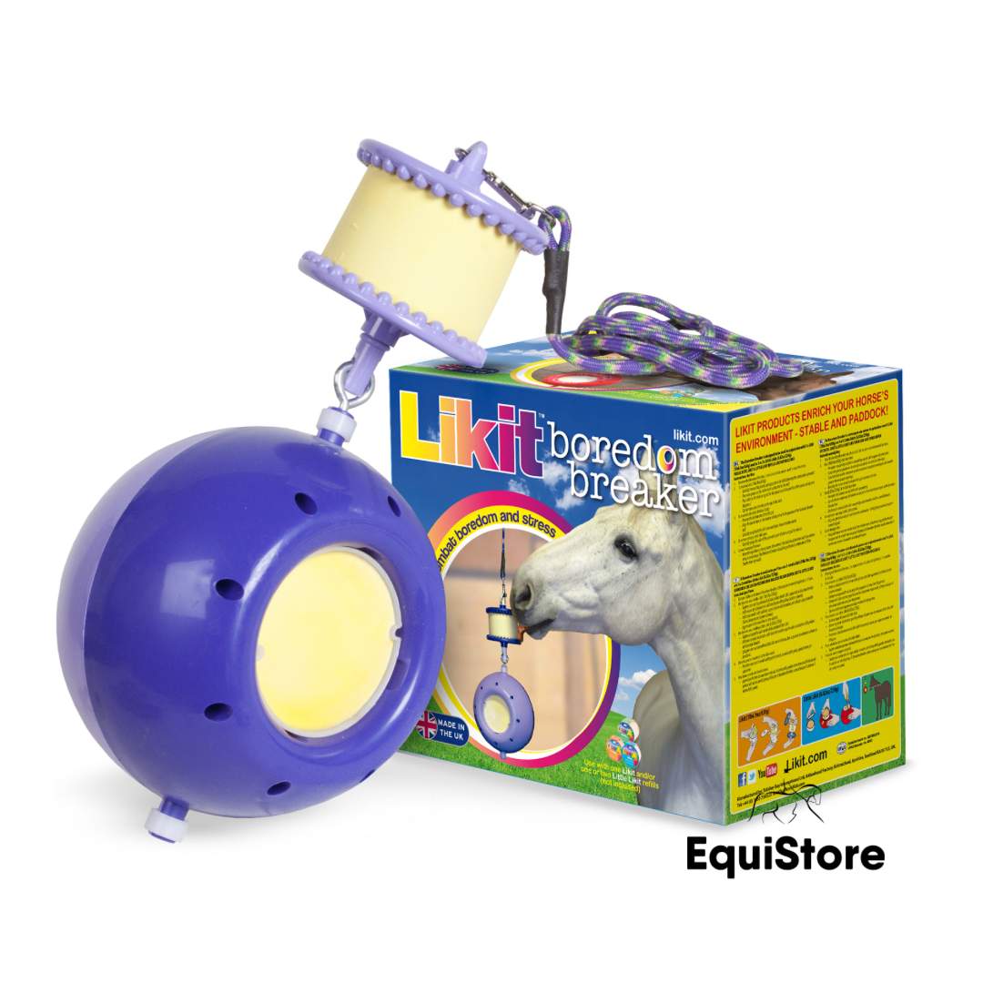 Likit Boredom Breaker a horse treat toy