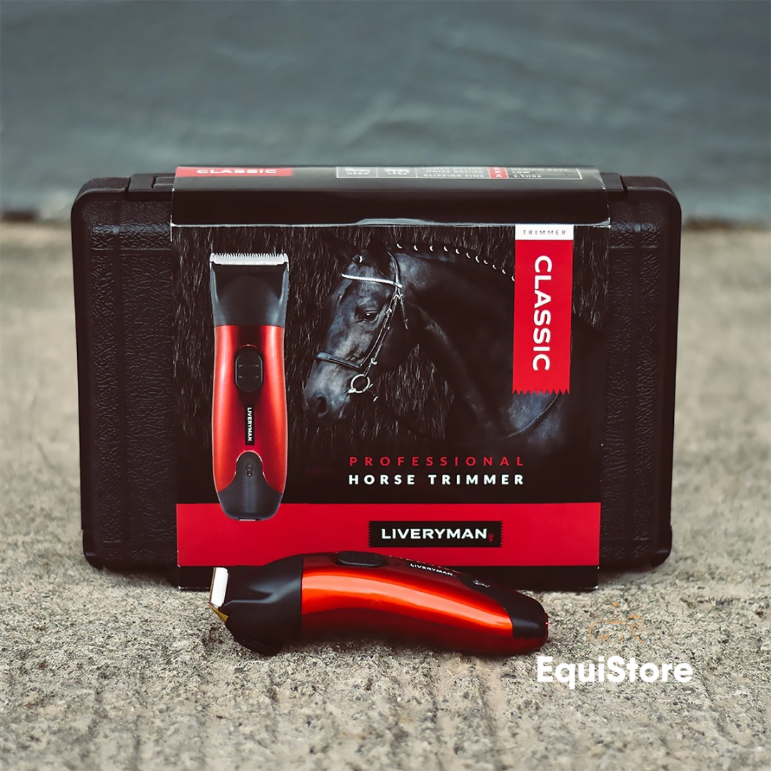 Liveryman Classic Trimmer for tidying up and blending your horses stray hairs or clipping lines.