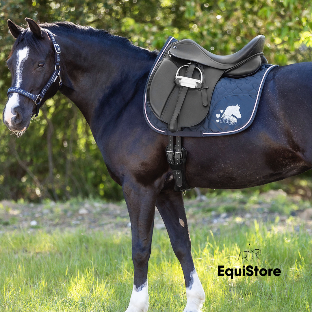 Lucky Hearts Pony Saddle Pad