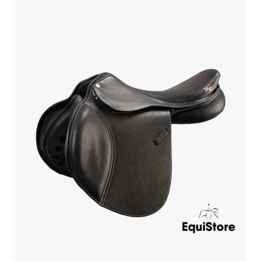 Premier Equine Lyon Leather Black Close Contact Jump Saddle