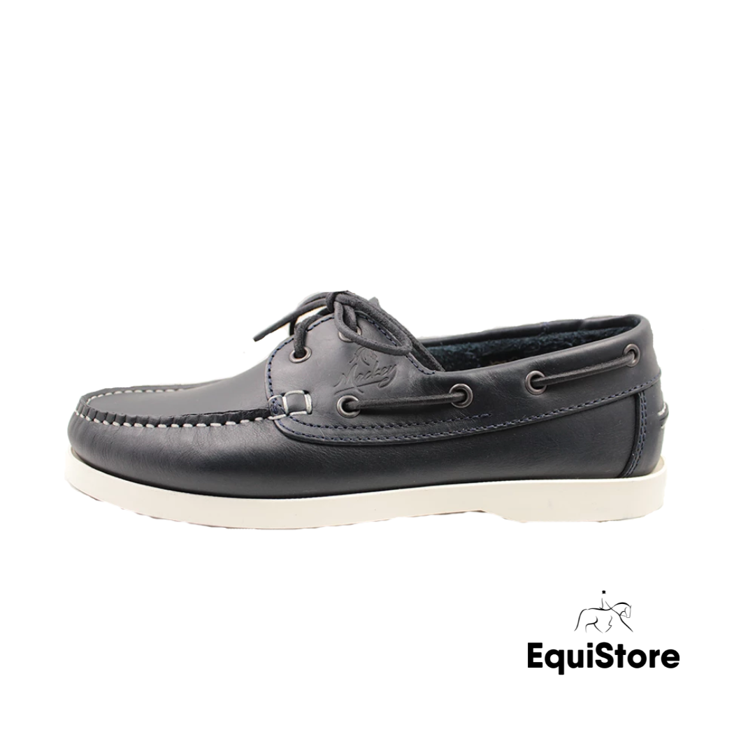 Mackey “Mack’s” deck shoes in navy colour