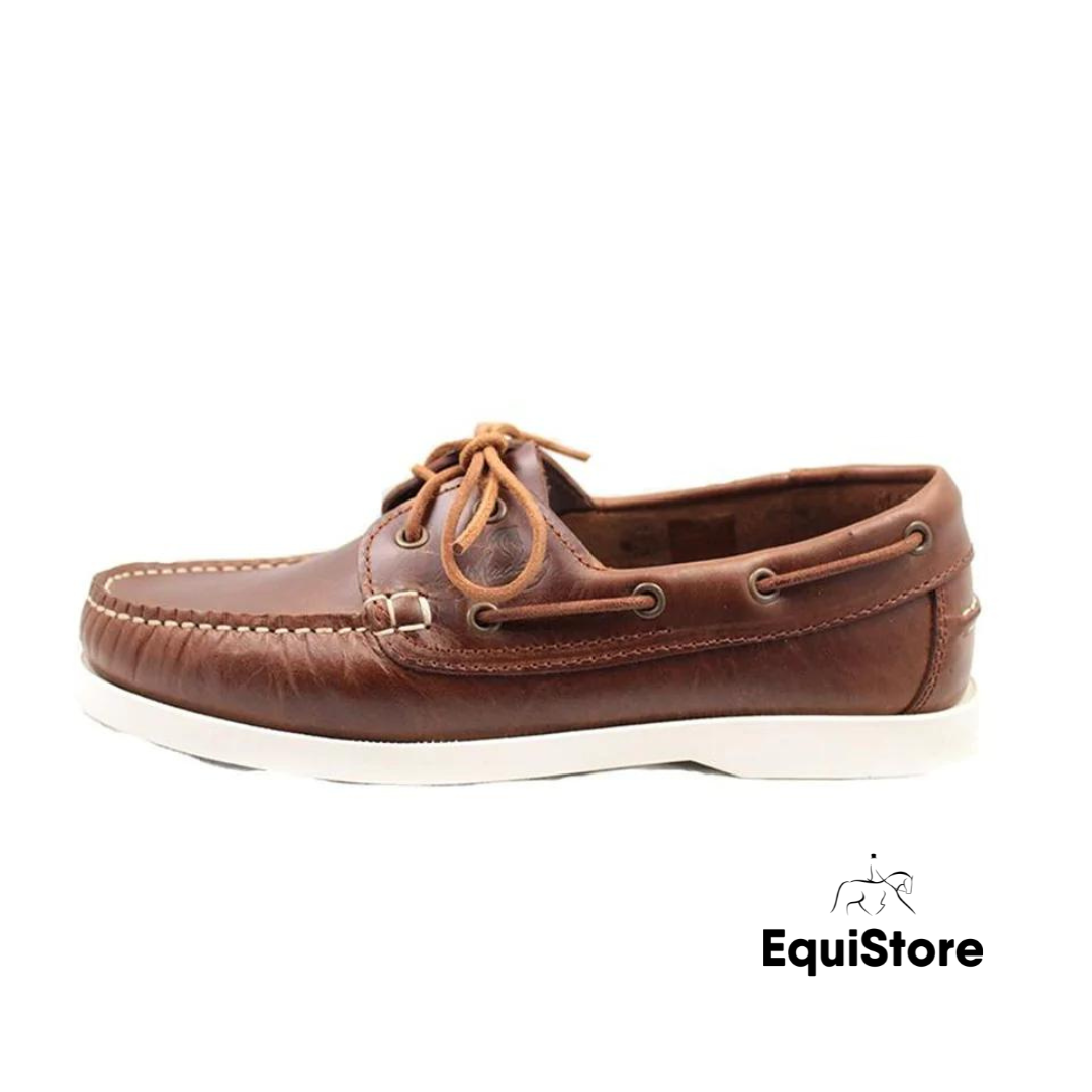 Mackey “Mack’s” deck shoes in tan colour