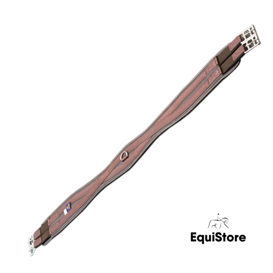 Mackey Waffle Atherstone Elasticated Girth in Brown