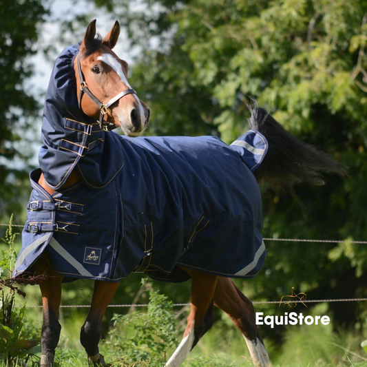 Mackey Wicklow Detach-a-neck Turnout heavyweight outdoor horse rug