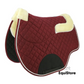 Norton Comfort Saddle Pad - Burgundy
