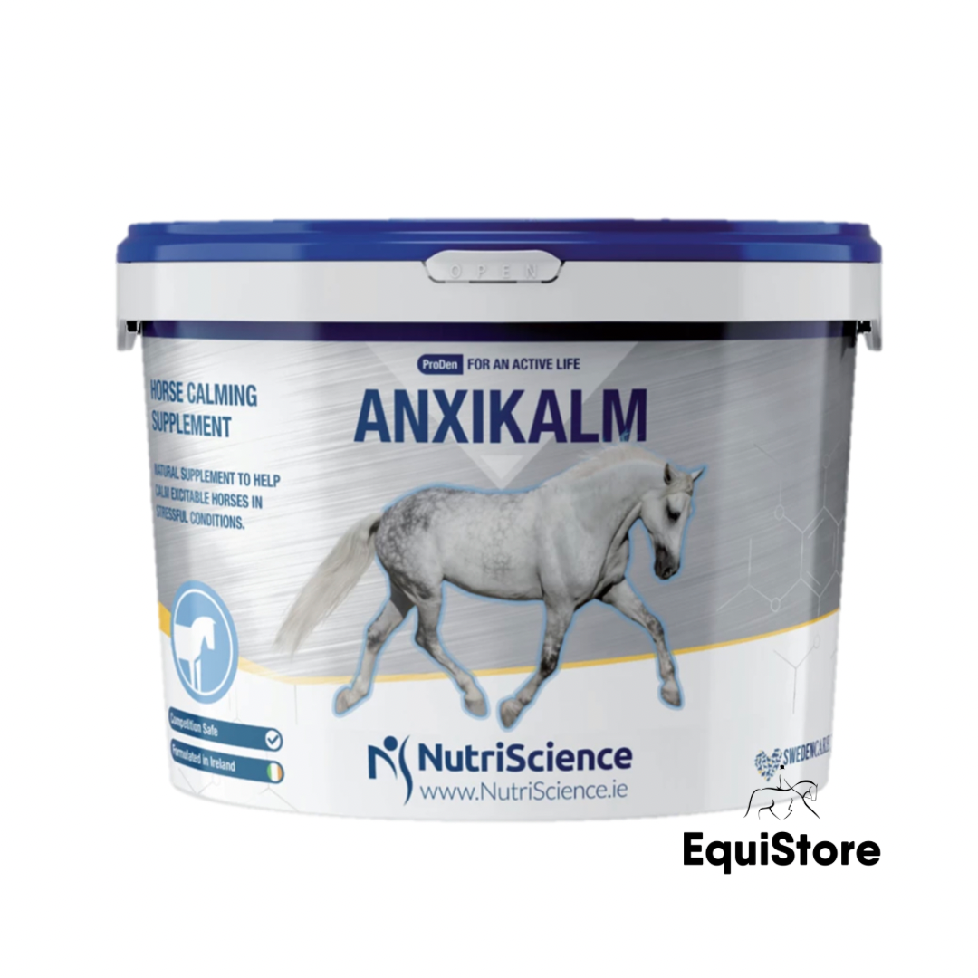NutriScience Anxikalm Compete Powder an effective calmer for nervous or anxious horses and ponies. 