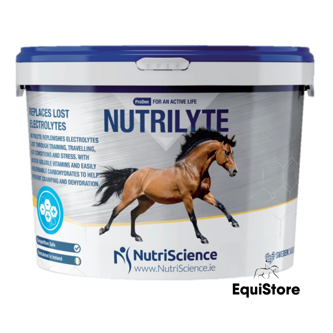 NutriScience Nutrilyte Powder for horses requiring electrolytes.