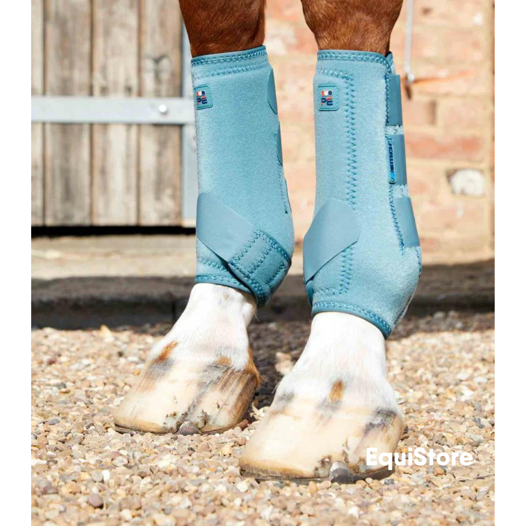 Premier Equine Air-Tech Sports Medicine Boots in turquoise