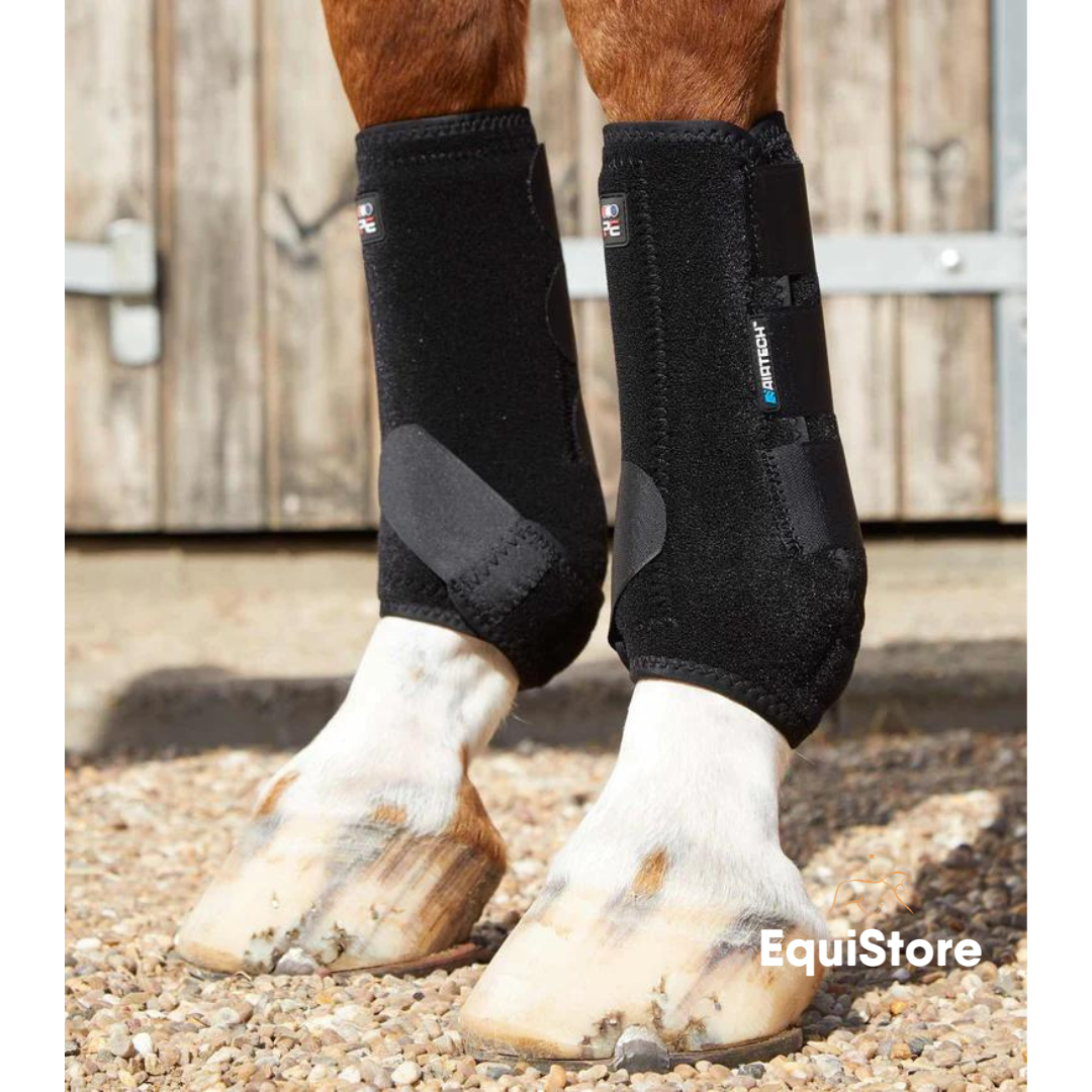 Premier Equine Air-Tech Sports Medicine Boots in black