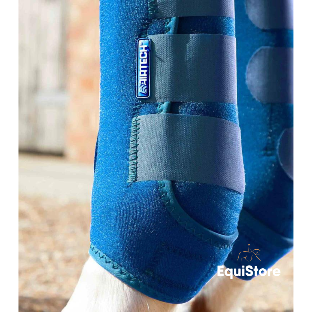 Premier Equine Air-Tech Sports Medicine Boots in royal blue
