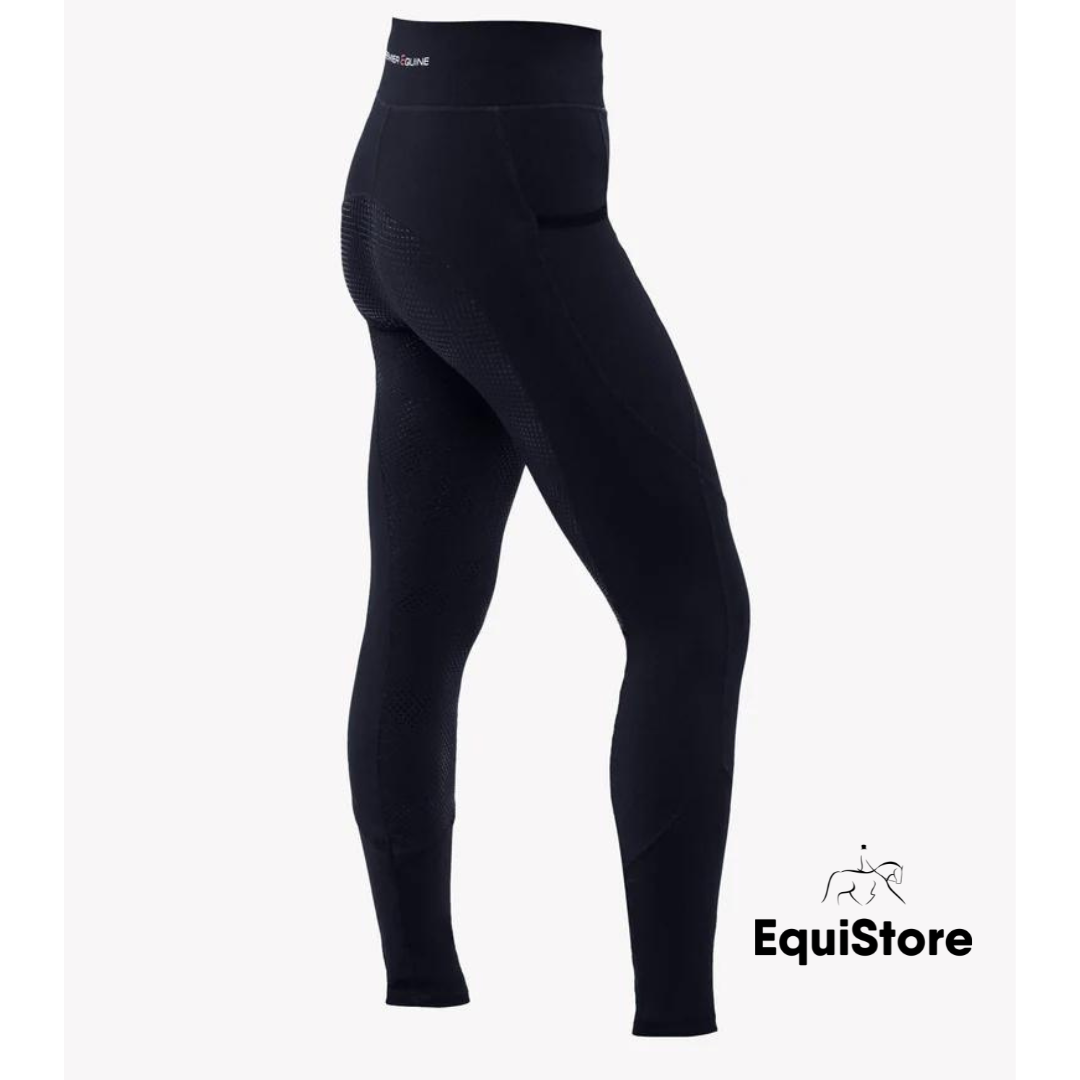 Premier Equine Alexa Ladies Riding Jodhpur Tights in Navy