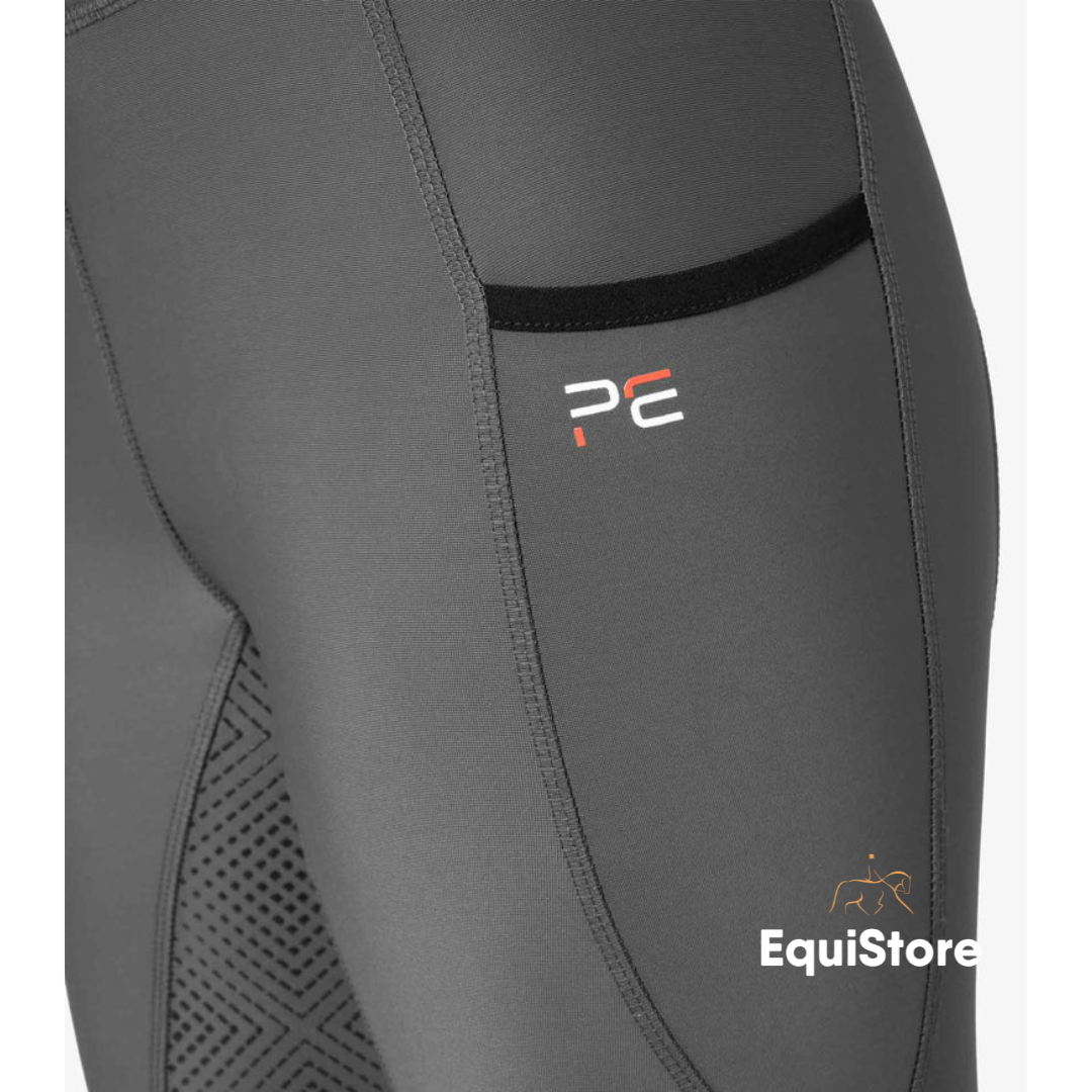 Premier Equine Alexa Ladies Riding Jodhpur Tights in Anthracite