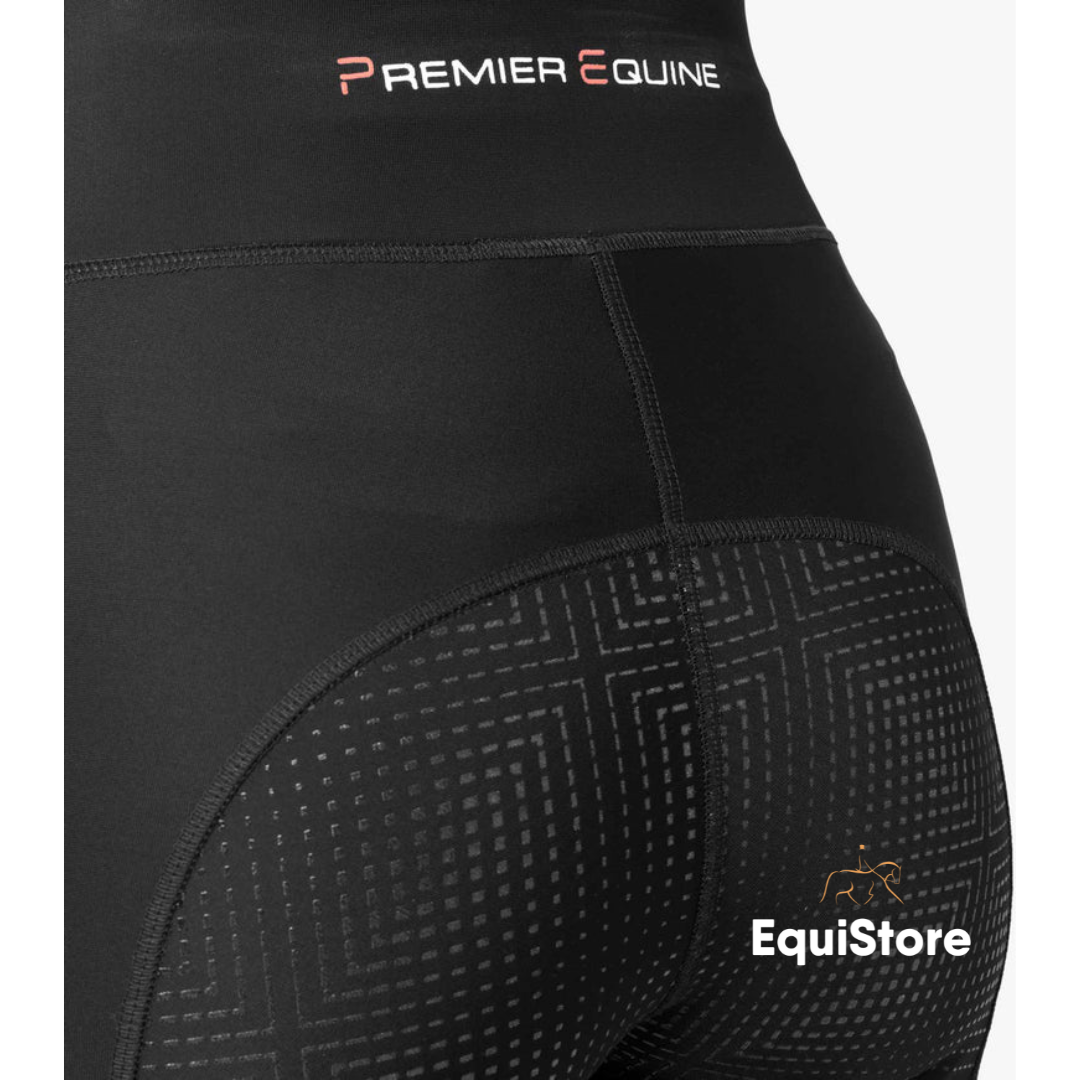 Premier Equine Alexa Ladies Riding Jodhpur Tights in Black