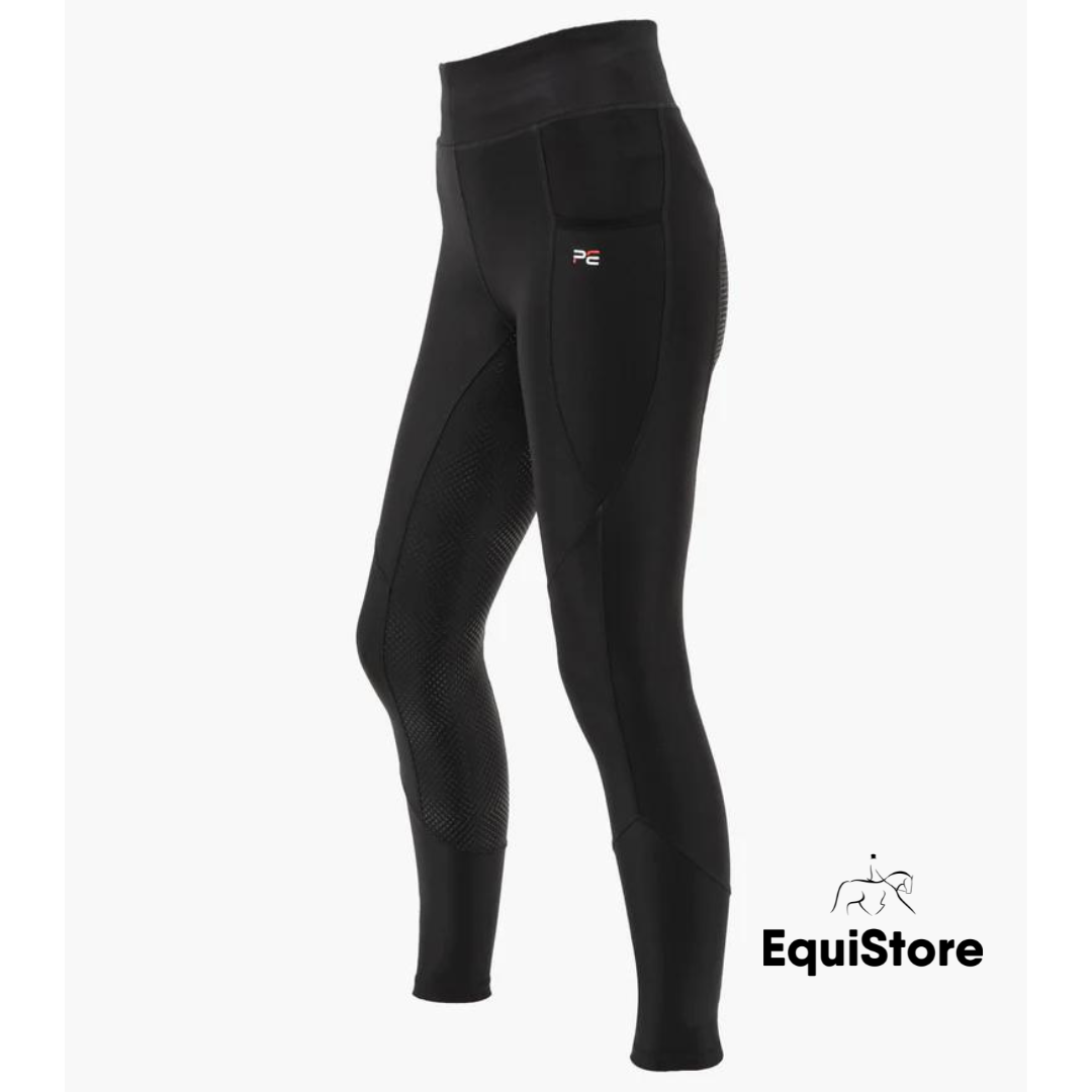 Premier Equine Alexa Ladies Riding Jodhpur Tights in Black