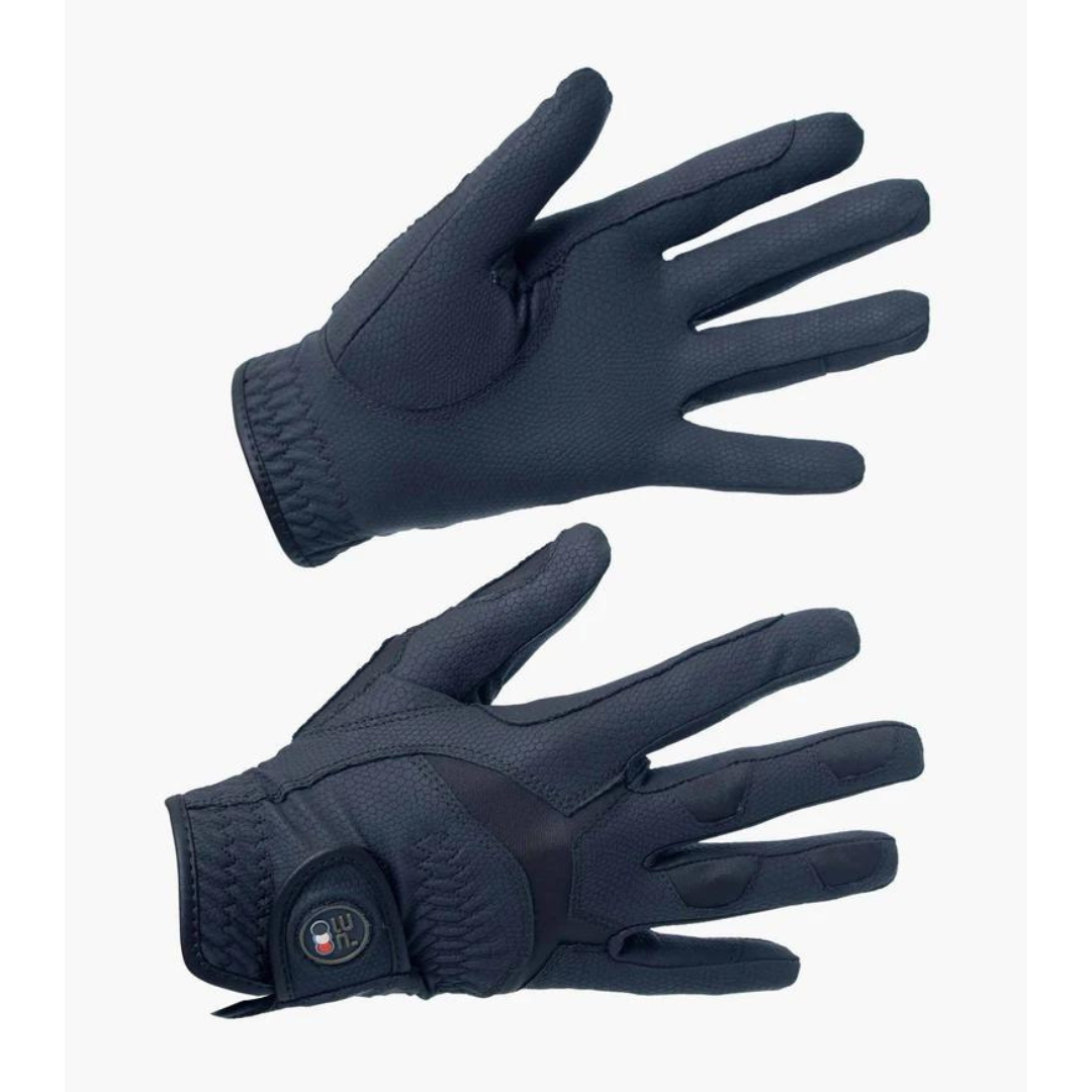 Premier Equine Ascot Horse Riding Gloves  In navy