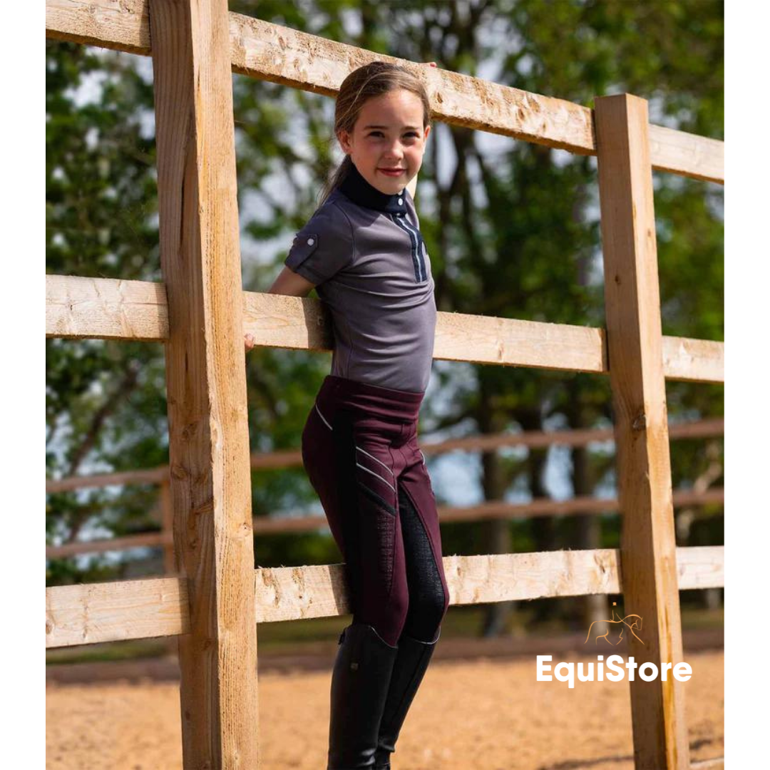 Girls best sale riding leggings