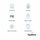 Premier Equine Astrid Girls Full Seat Gel Pull On Riding Jodhpur Tights  technical details