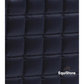 Premier Equine Azzure Anti-Slip Satin GP/ Jump Square saddle pad in Navy