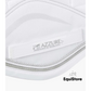 Premier Equine Azzure Anti-Slip Satin GP/ Jump Square saddle pad in white