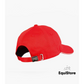 Premier Equine Baseball Cap, back of red cap