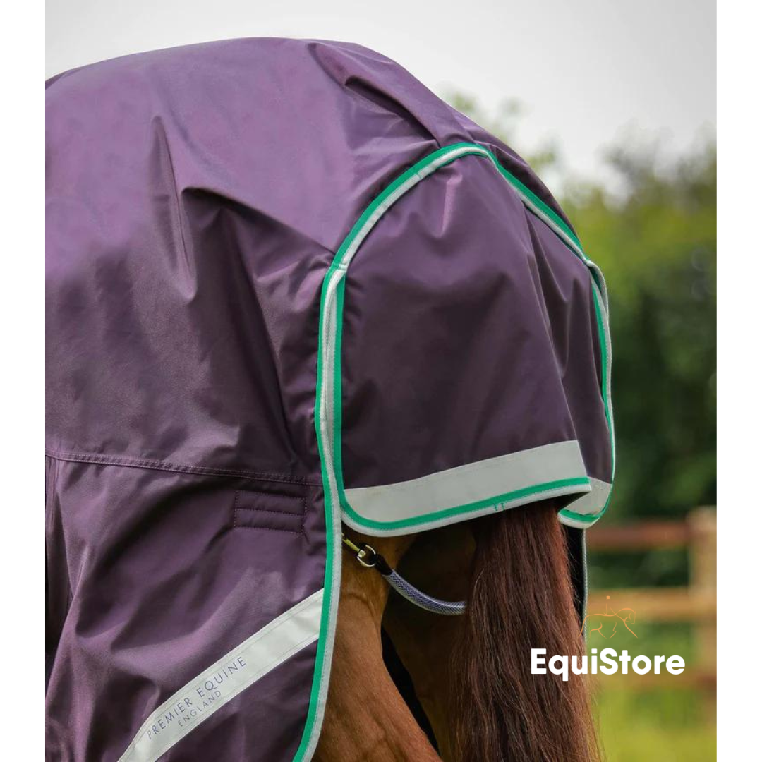 Premier Equine Buster 200g Turnout Rug with Snug-Fit Neck Cover a middleweight turnout rug for horses 