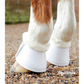 Premier Equine Carbon Tech Wool Over Reach Boots in white