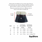 Premier Equine Carbon Tech Wool Over Reach Boots size guide