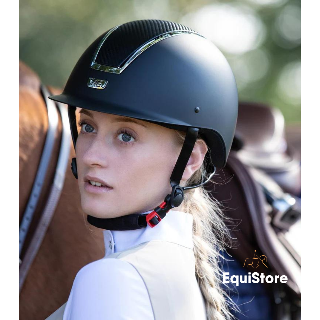 Premier Equine Centauri Horse Riding Helmet - Black
