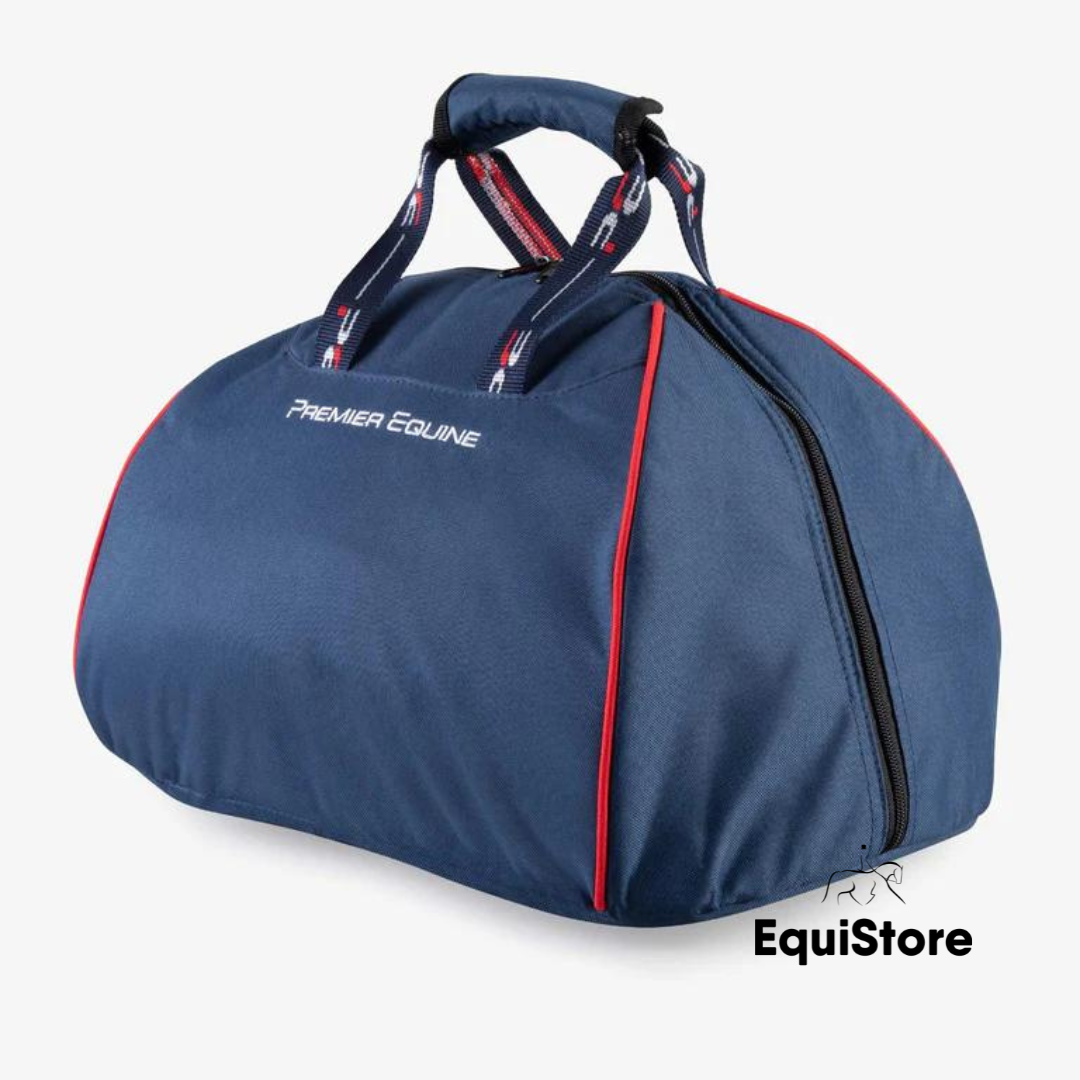 Premier Equine Helmet Bag for protecting your horse riding helmet.