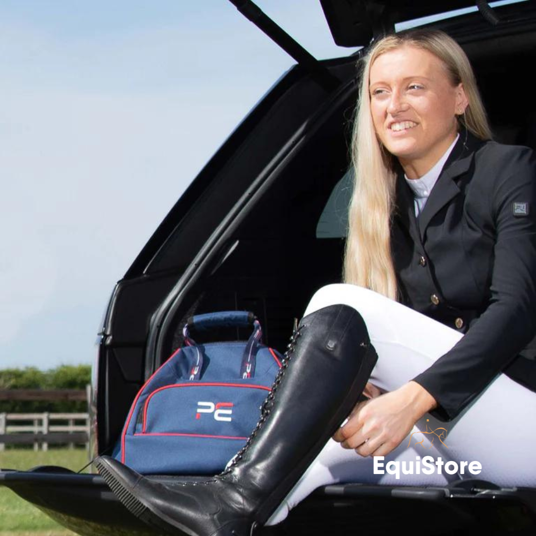 Premier Equine Helmet Bag for protecting your horse riding helmet.