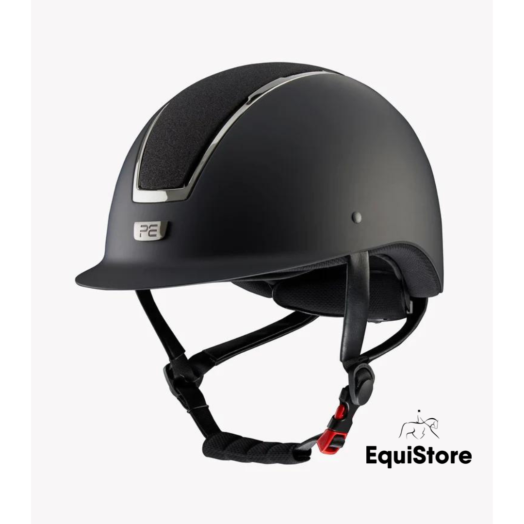 Premier Equine Odyssey Horse Riding Helmet - Black