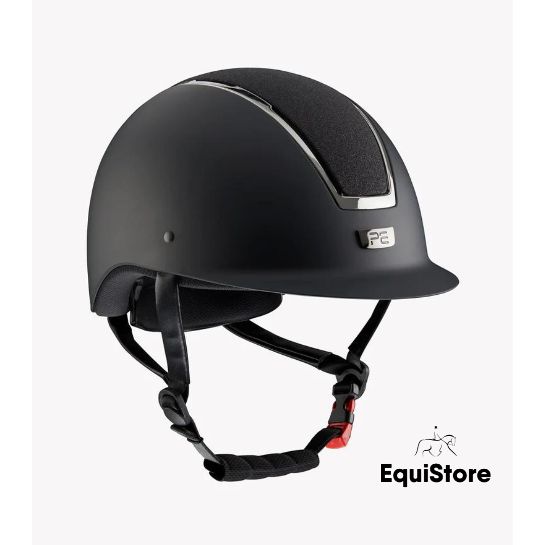Premier Equine Odyssey Horse Riding Helmet - Black