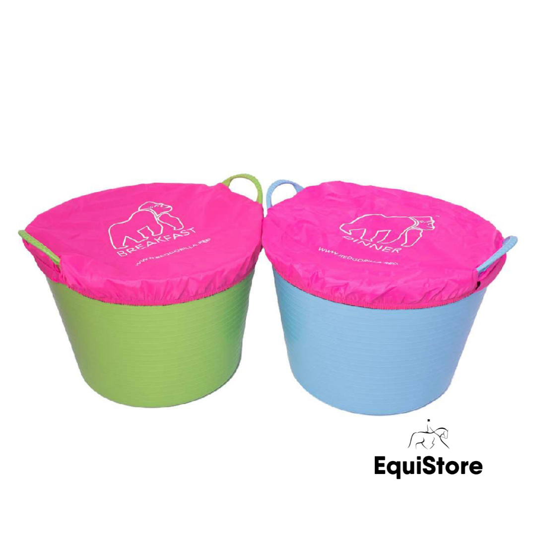 Red Gorilla Breakfast/Dinner Tub Covers in pink 