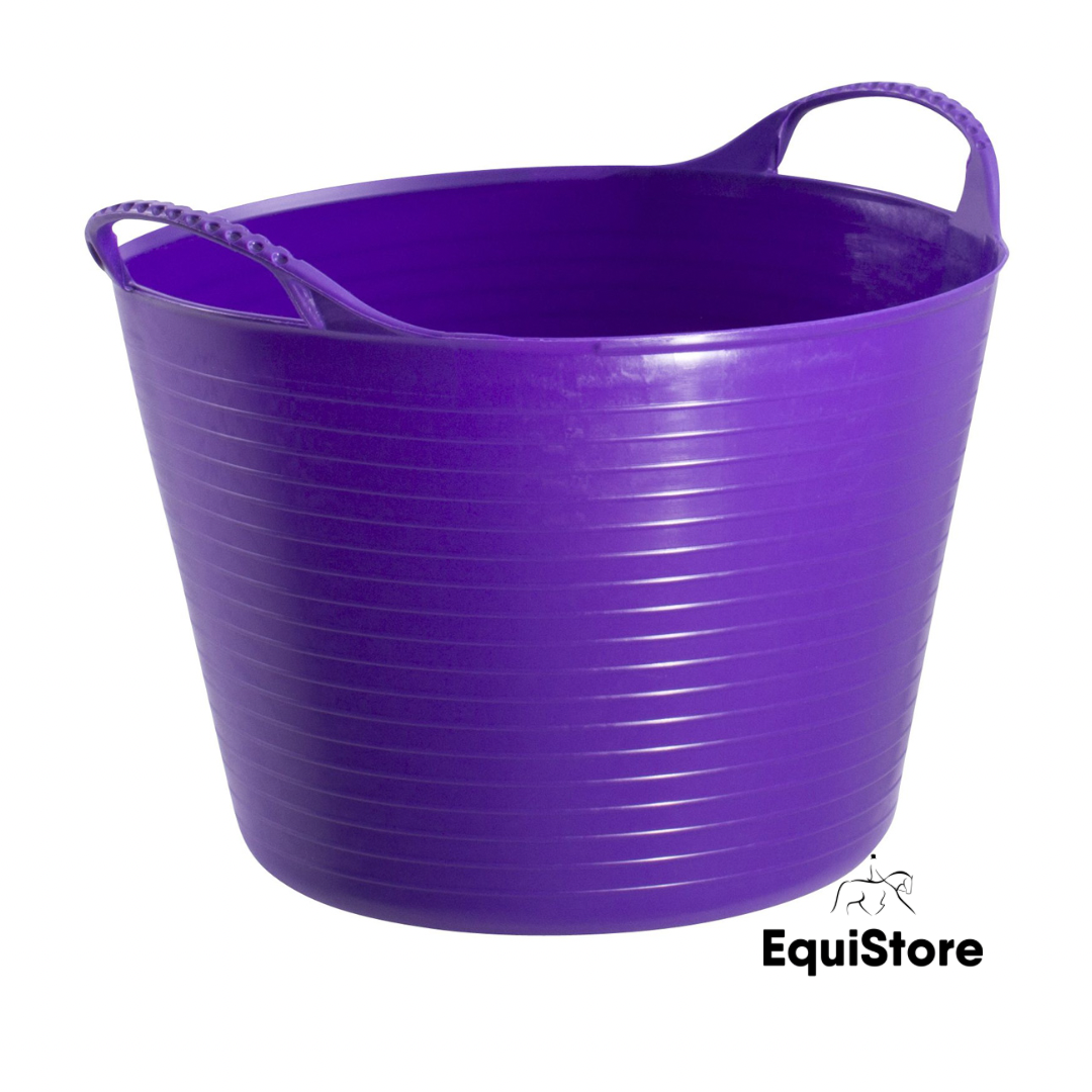 Red Gorilla Flexible Medium - 26 litre tubtrugs in purple 