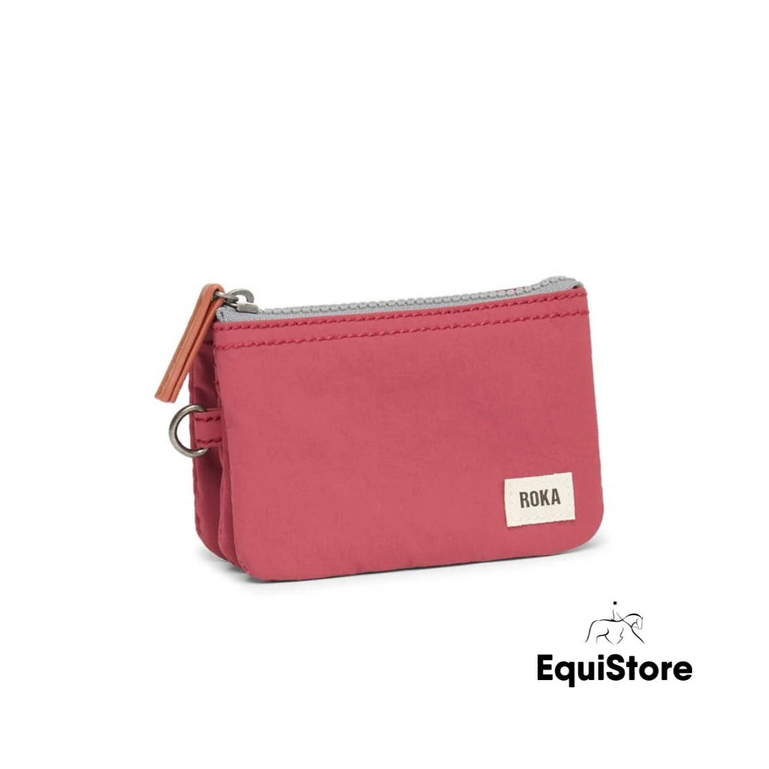 Roka Carnaby Standard Nylon Wallet in Plum