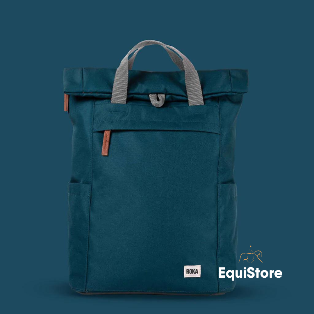 Roka London - Finchley A Sustainable Canvas Backpack