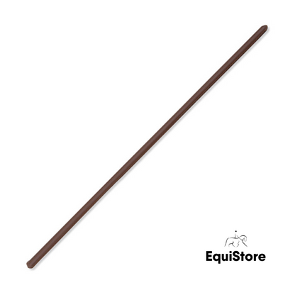 Shires Plain Leather Show Cane in brown for showing horse 