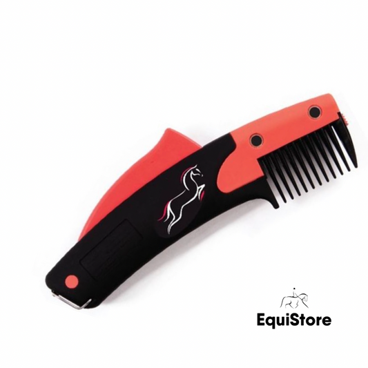 SoloComb for humane pulling of your horses mane. 