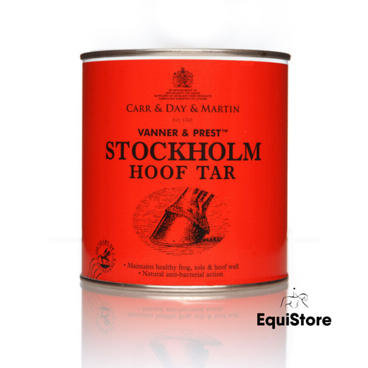 Stockholm Hoof Tar a traditional ointment for optimal hoof health for your horse. 