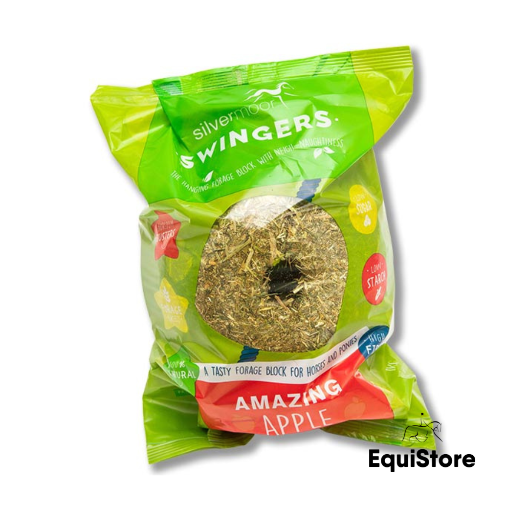 Silvermoor Swingers - Amazing Apple dried grass treats for horses. 