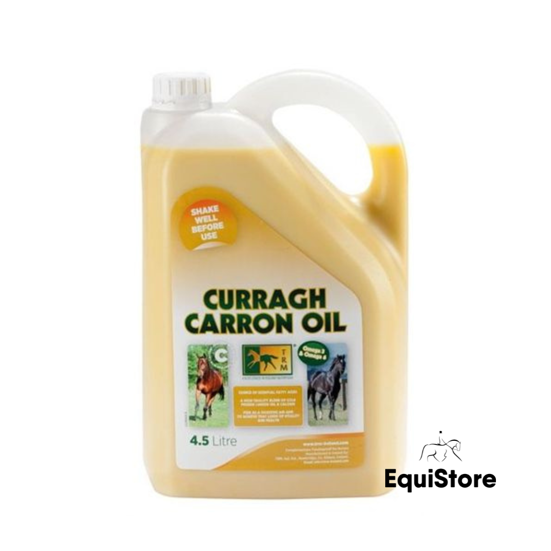 Curragh Carron Oil with cold pressed linseed oil for horses