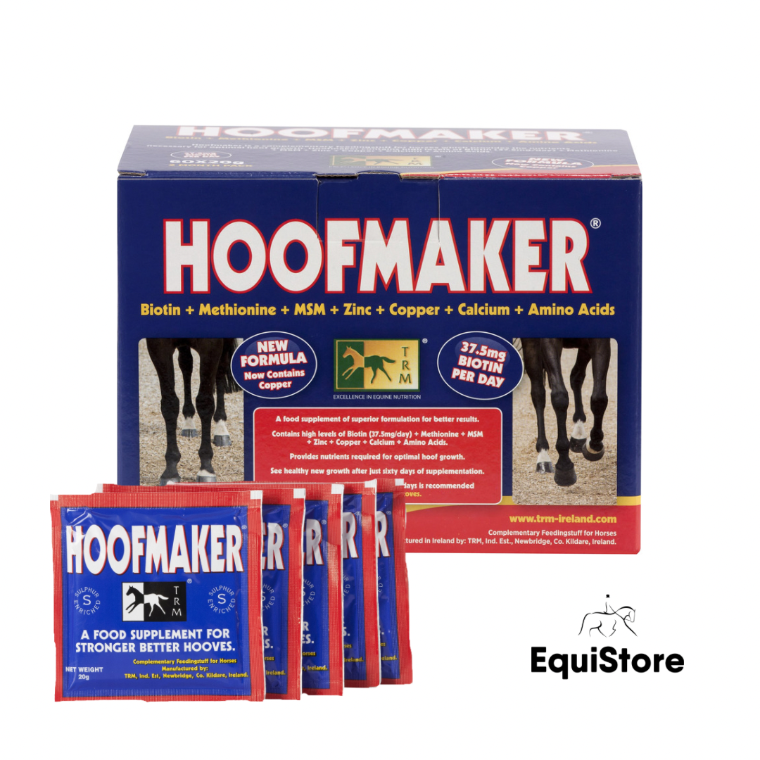 Hoofmaker Sachets 60x20g a hoof supplement for horses in individual sachets