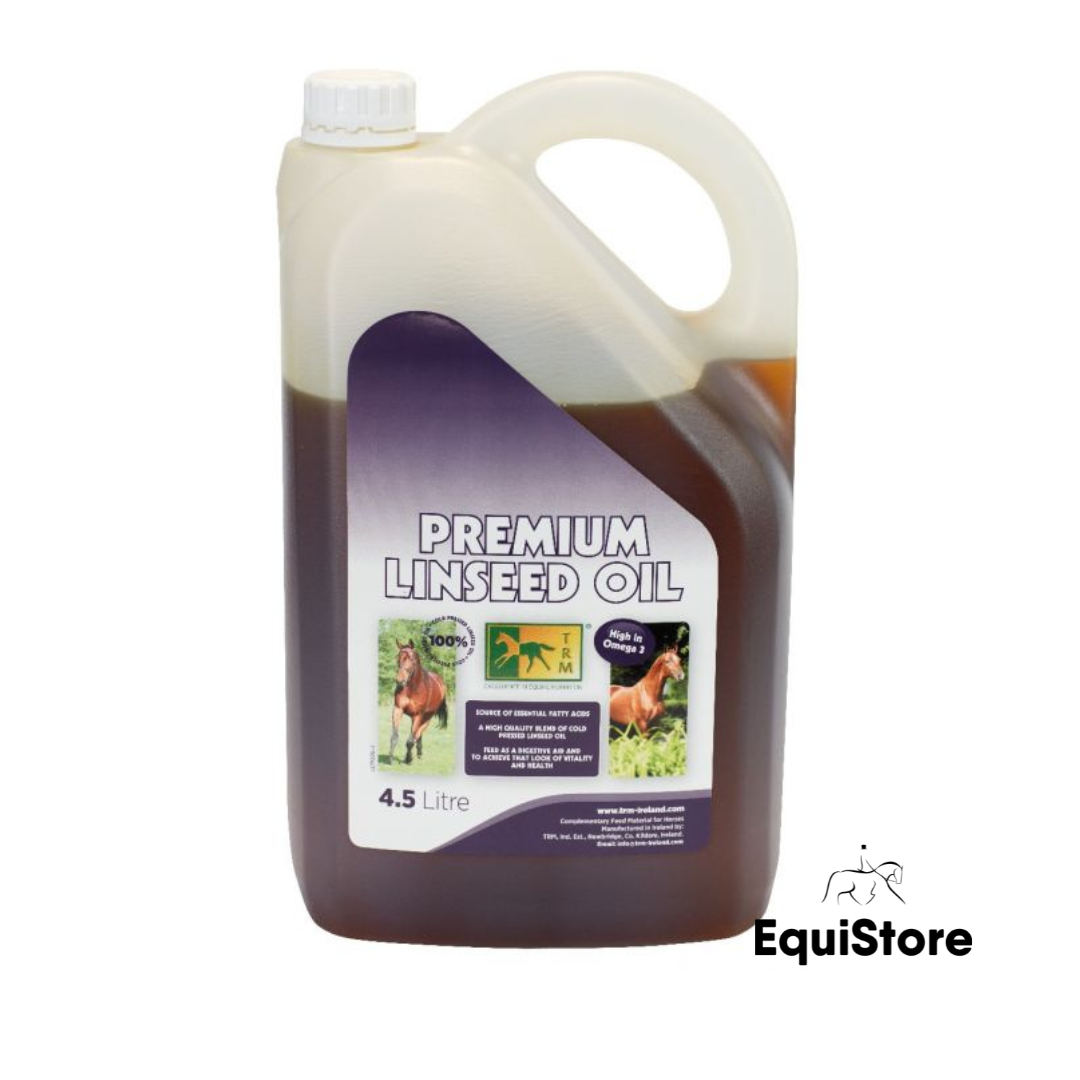 Linseed Oil in 4.5 litre bottle for horses