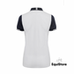 Tesoro Vita Pelosa Polo Shirt for equestrians - White and navy
