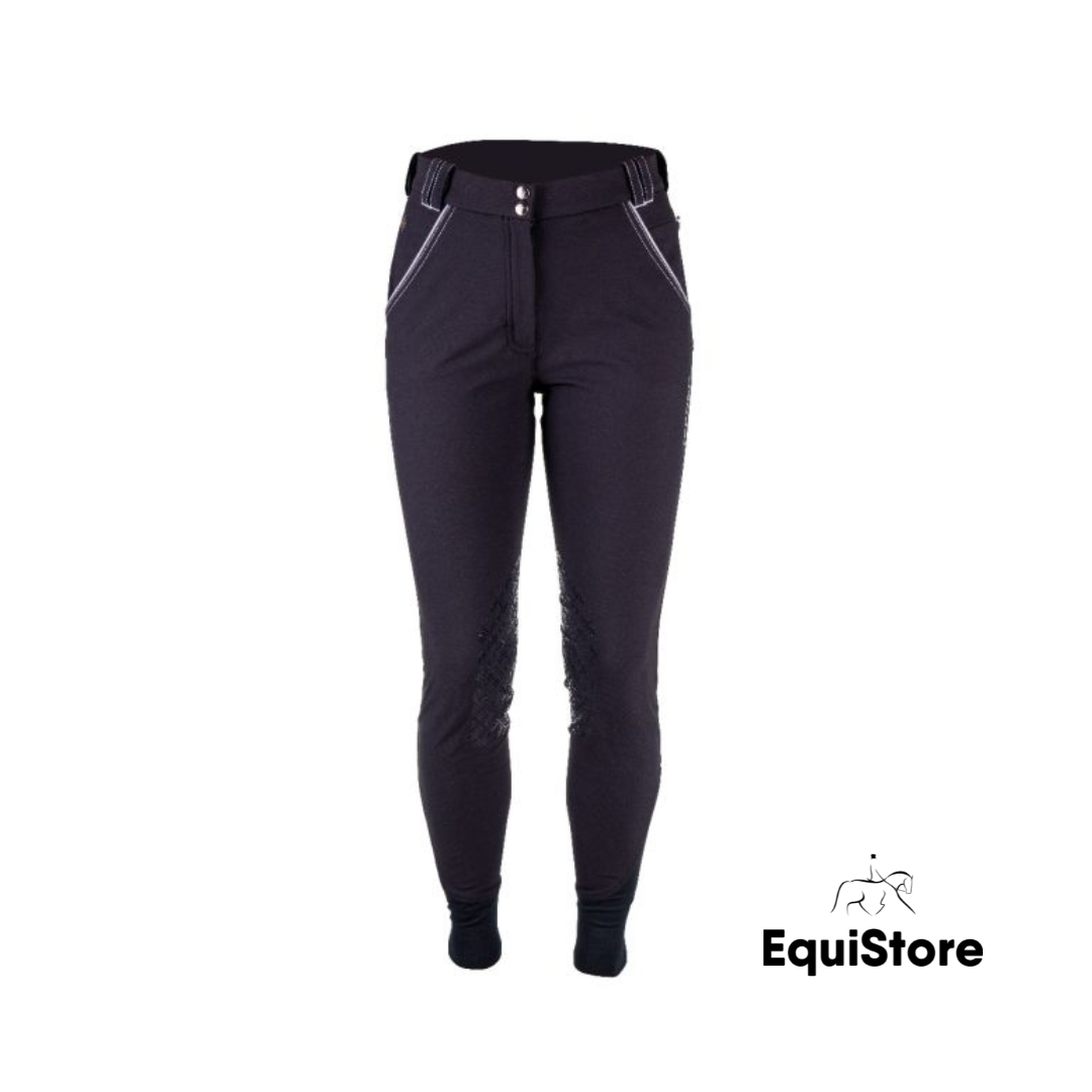 Tesoro Vita Rotondo Horse Riding Breeches - Black