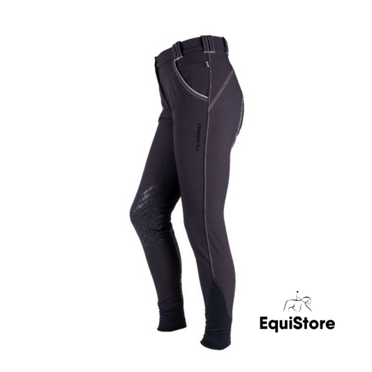 Tesoro Vita Rotondo Horse Riding Breeches - Black