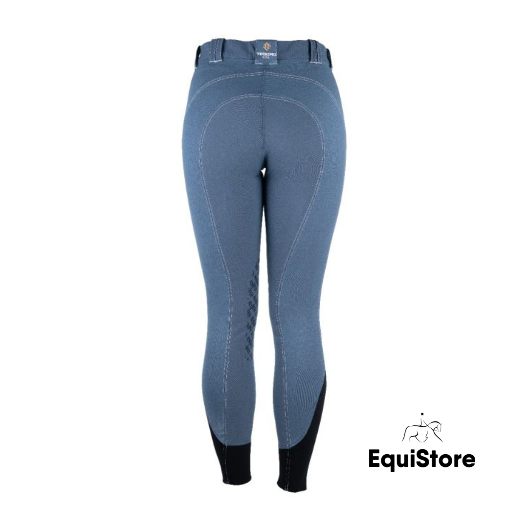 Tesoro Vita Rotondo Horse Riding Breeches - Blue