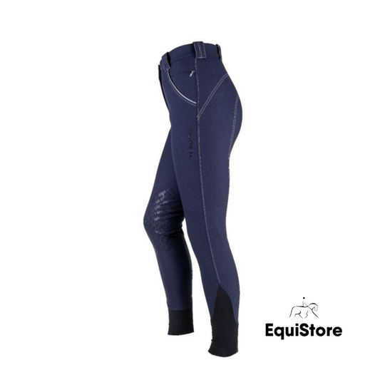 Tesoro Vita Rotondo Horse Riding Breeches - Navy