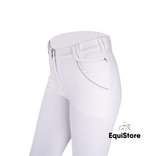 Tesoro Vita Rotondo Horse Riding Breeches - White