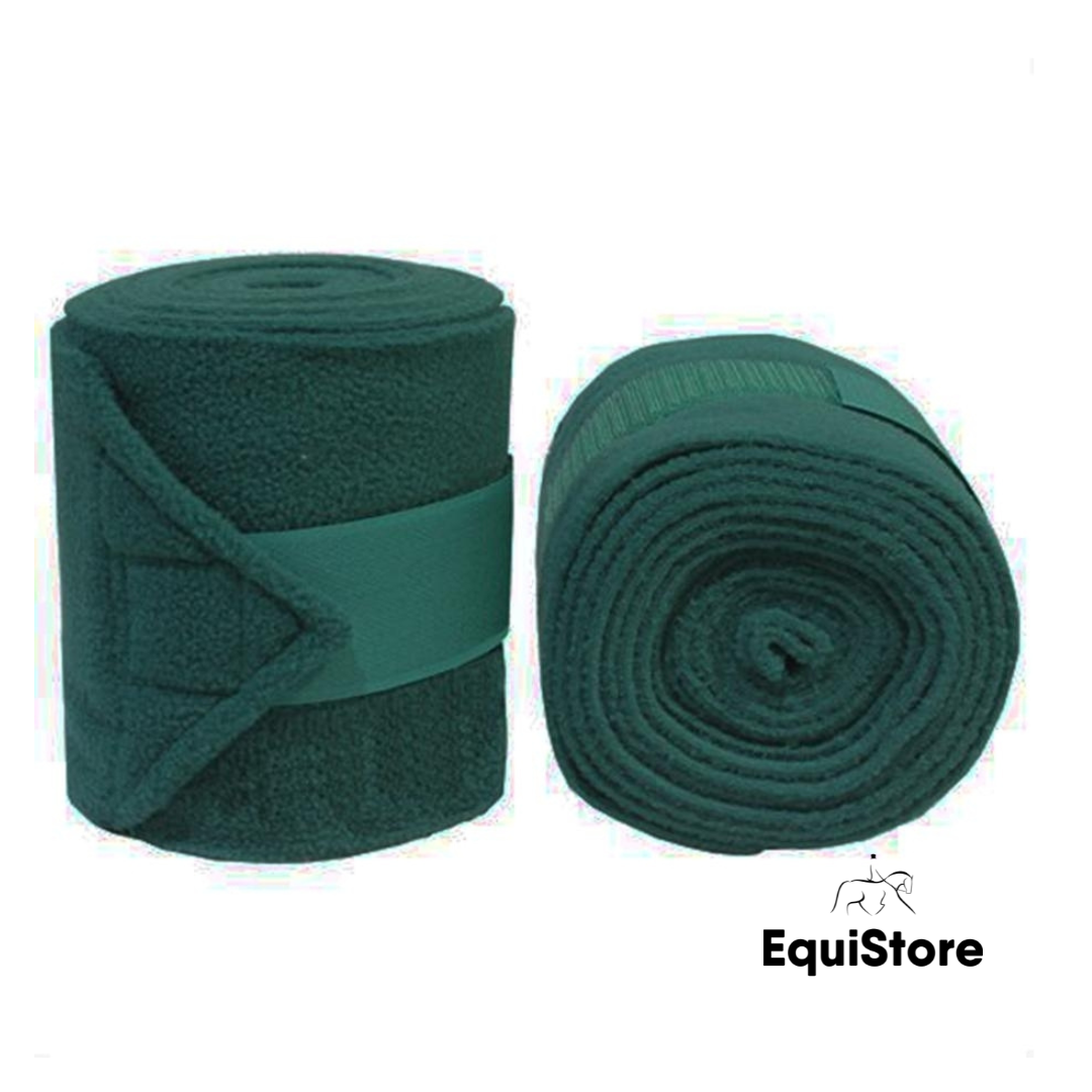 Turfmasters Polo Bandages in a pack of 4’s, for horses, in green